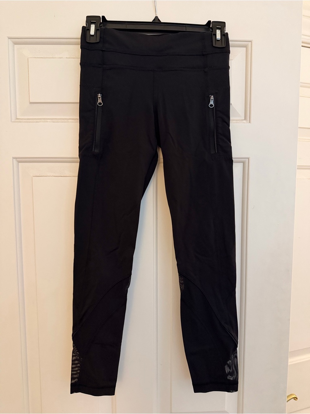 Lululemon black Zip-Pocket Leggings